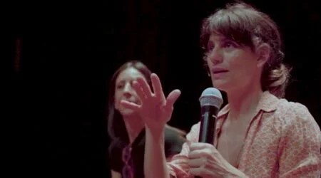 foto de la charla cine y tango 2024